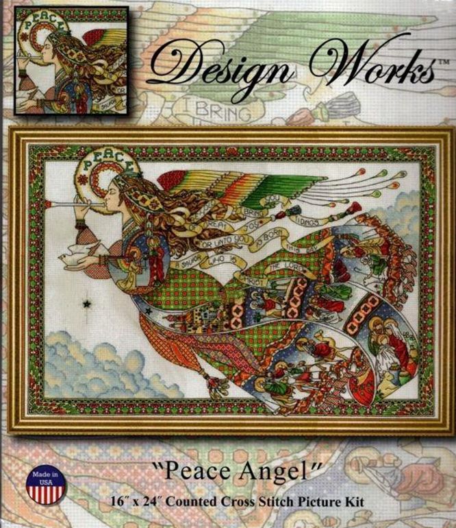 Cotton Embroidery Thread Skeins - DW 5993 Angel of Peace 70-49