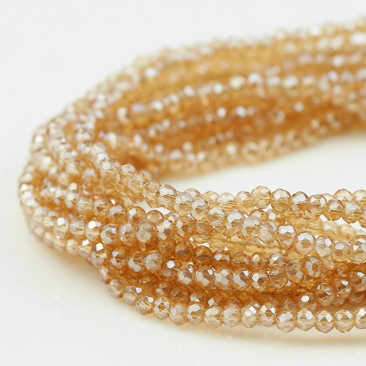WLYeeS Flat Round Gold Champag - огляд і ціна Glass Seed Beads 2Mm Jewelry Making