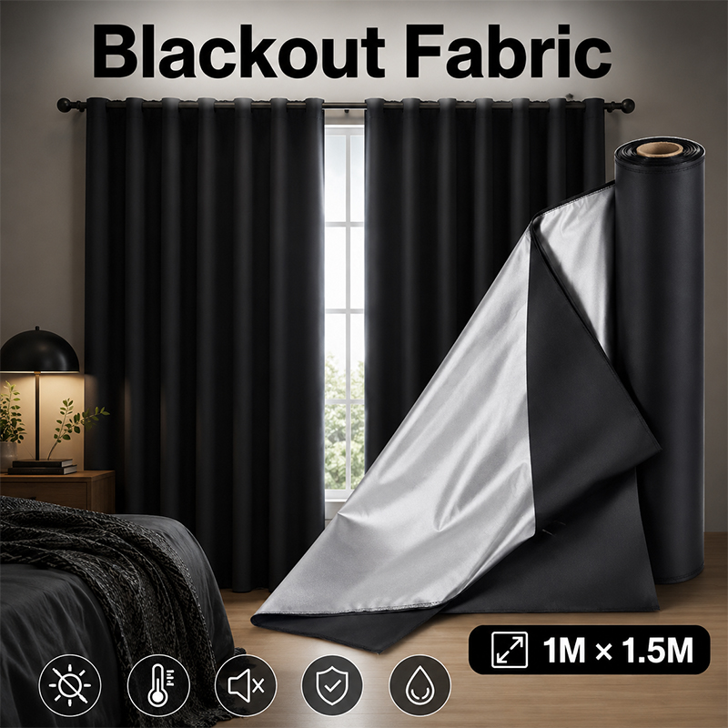 1m Black Silver Coated Blackou - огляд і ціна Sewing