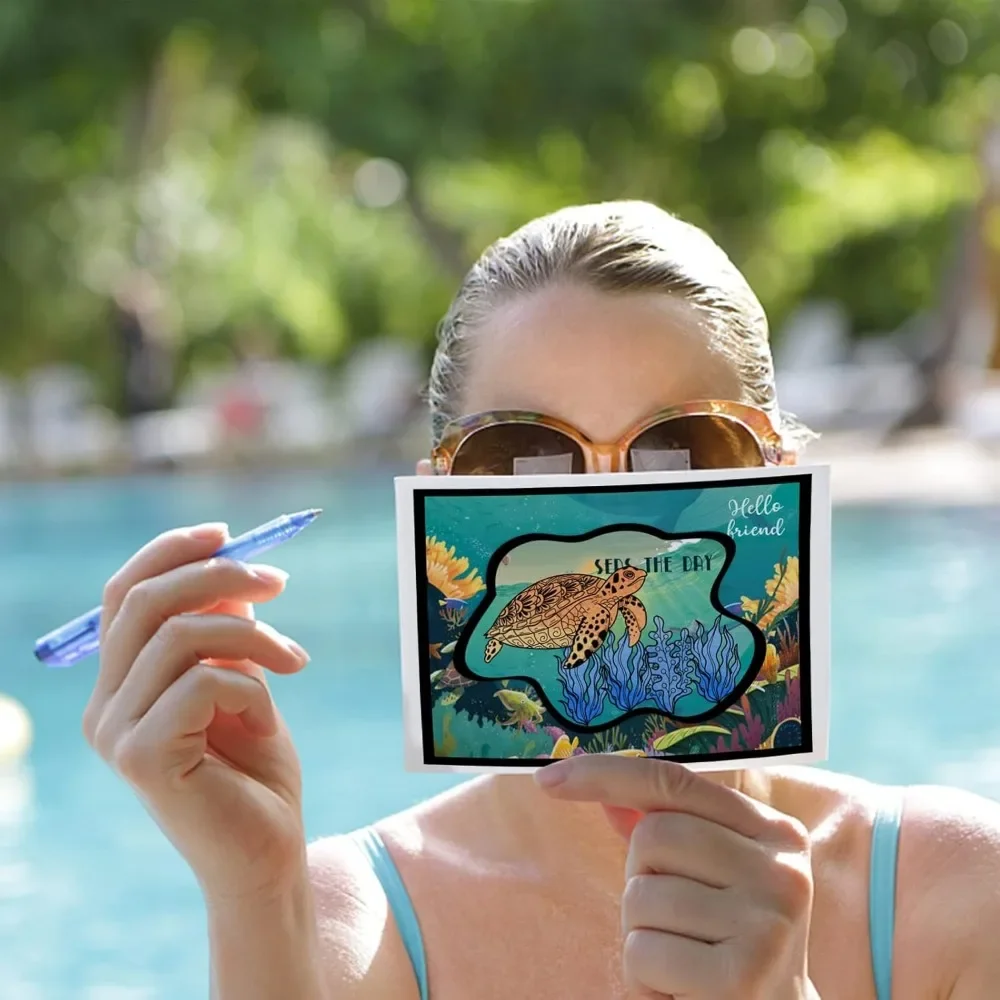Ocean Life Clear Stamps Marine - огляд і ціна Clear Silicone Stamps For Card Making