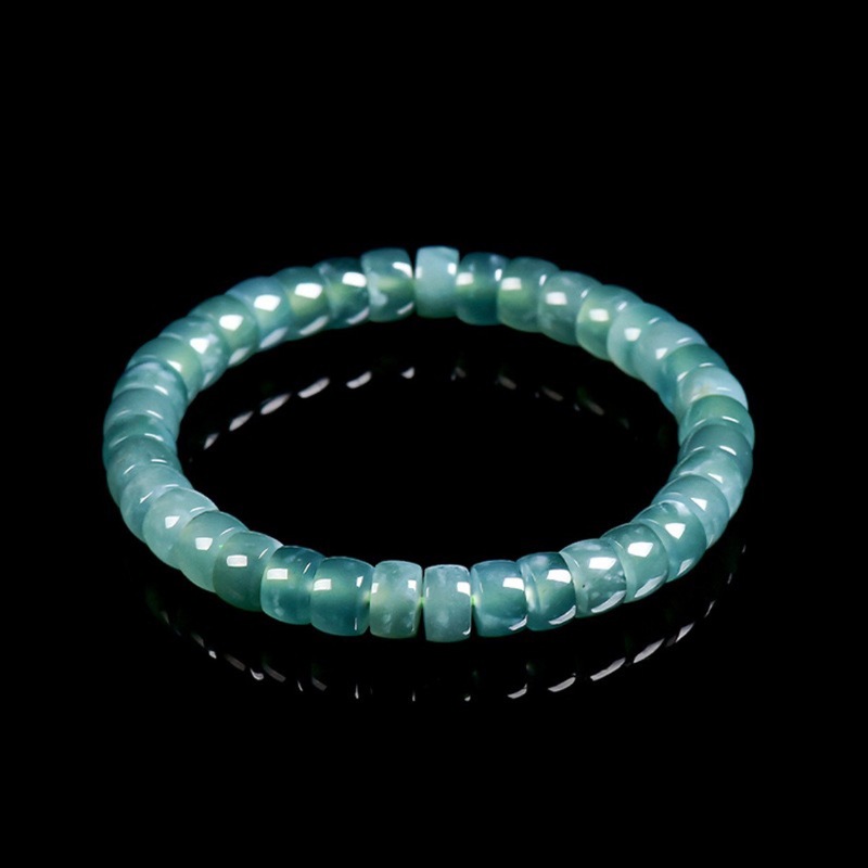 Natural Grade A Jadeite Blue W - огляд і ціна Beading