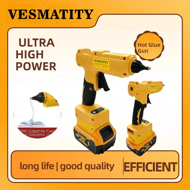 Cordless Electric Handheld Hot - огляд і ціна Hot Melt Glue Gun Cordless