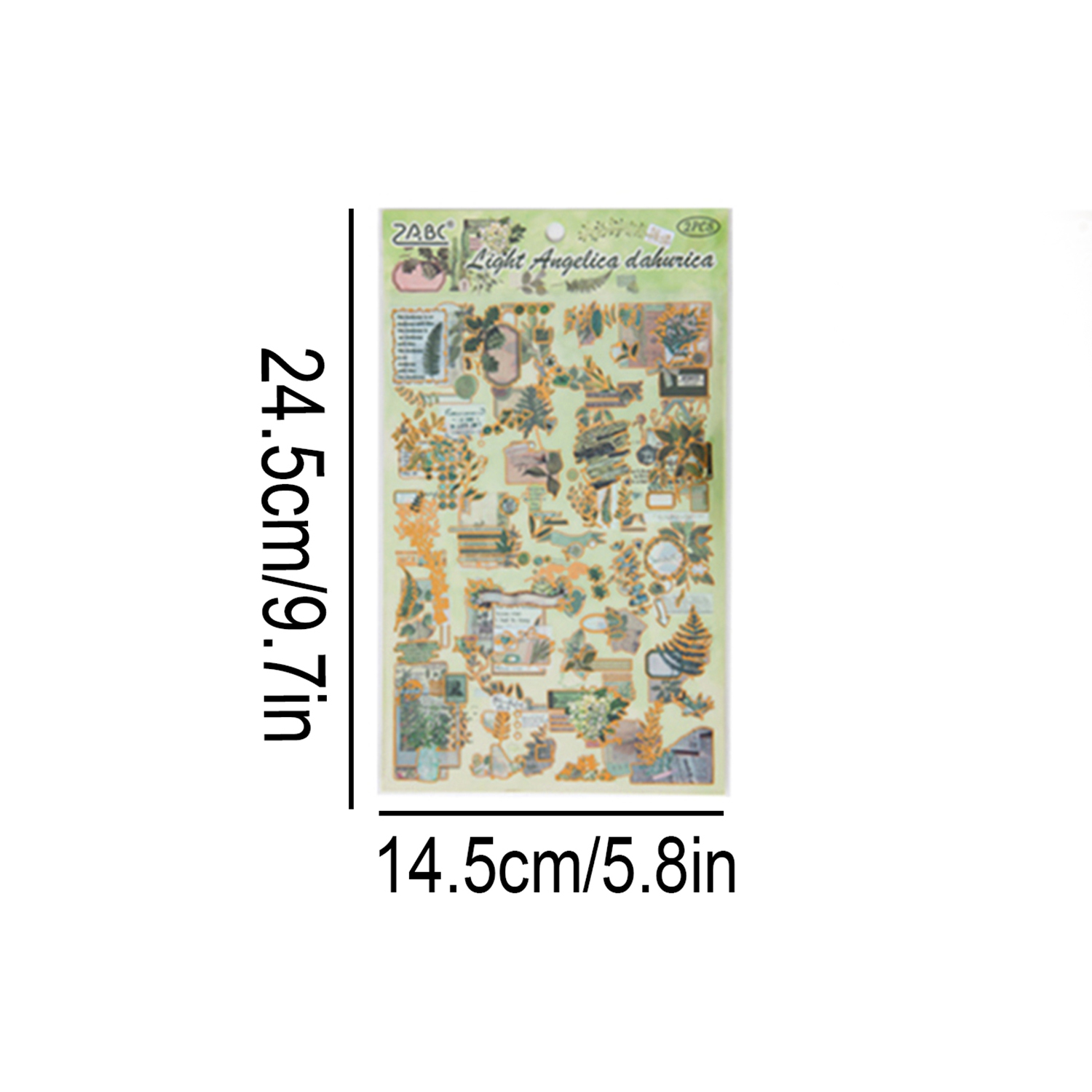 2pcs Beautiful Plant And Flowe - огляд і ціна Scrapbooking