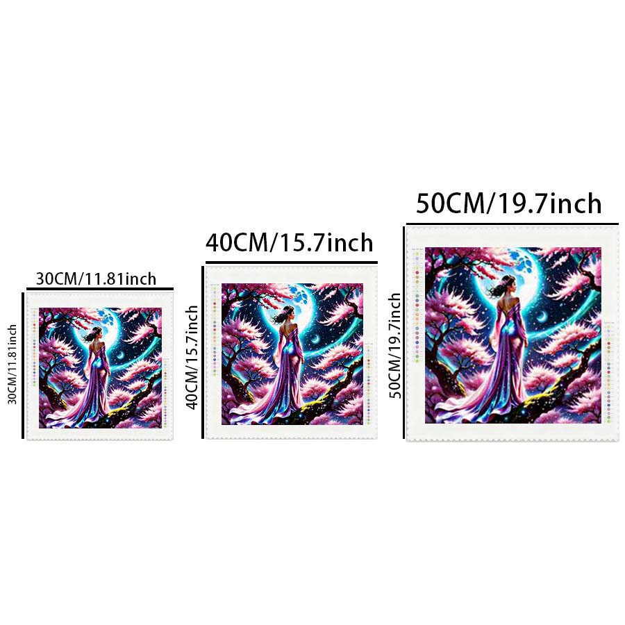 1 piece 5D DIY flocking cloth, - огляд і ціна 5D Diamond Painting Kit Full Drill