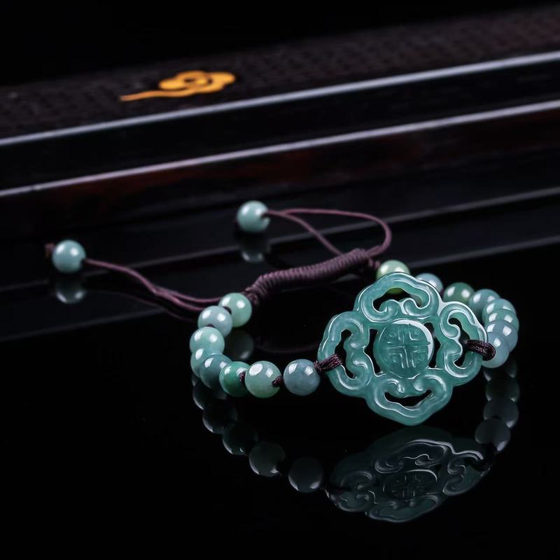 Natural Jadeite A-grade Bracel - огляд і ціна Beading