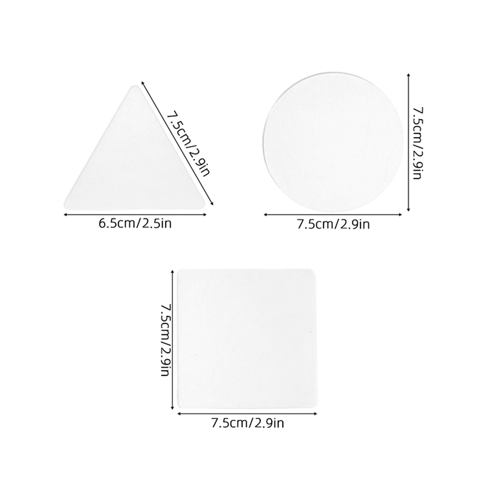 6Pcs Gel Printing Plates Reusa - огляд і ціна Craft Tools