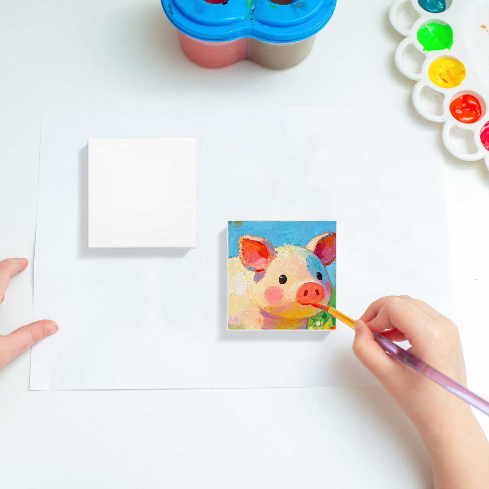 24Pcs Mini Oil Painting Frames - огляд і ціна Painting Supplies