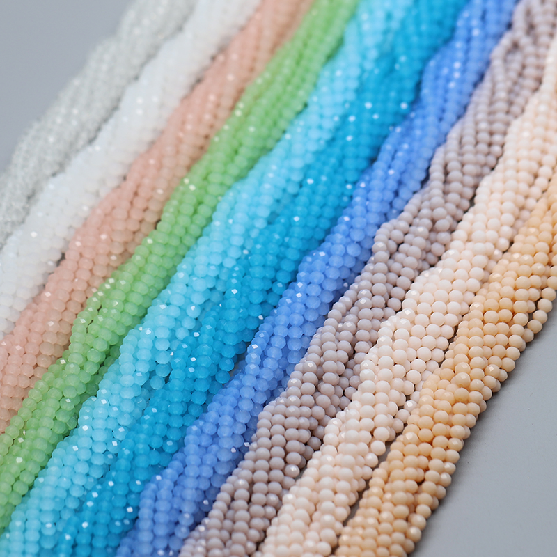 4mm（10strand）1050pcs/bag Facet - огляд і ціна Glass Seed Beads 2Mm Jewelry Making