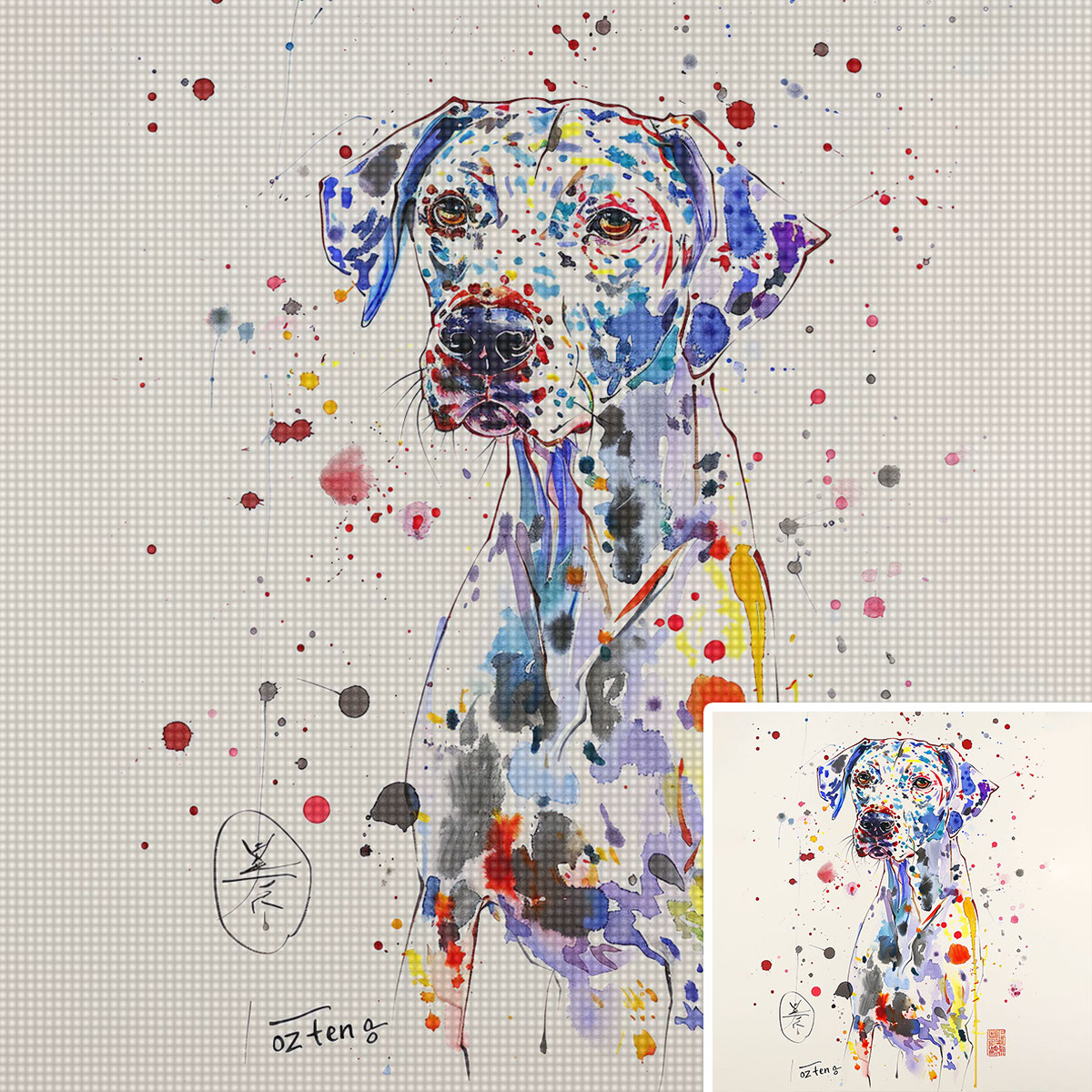 Personalized 5D Diamond Painti - огляд і ціна 5D Diamond Painting Kit Full Drill