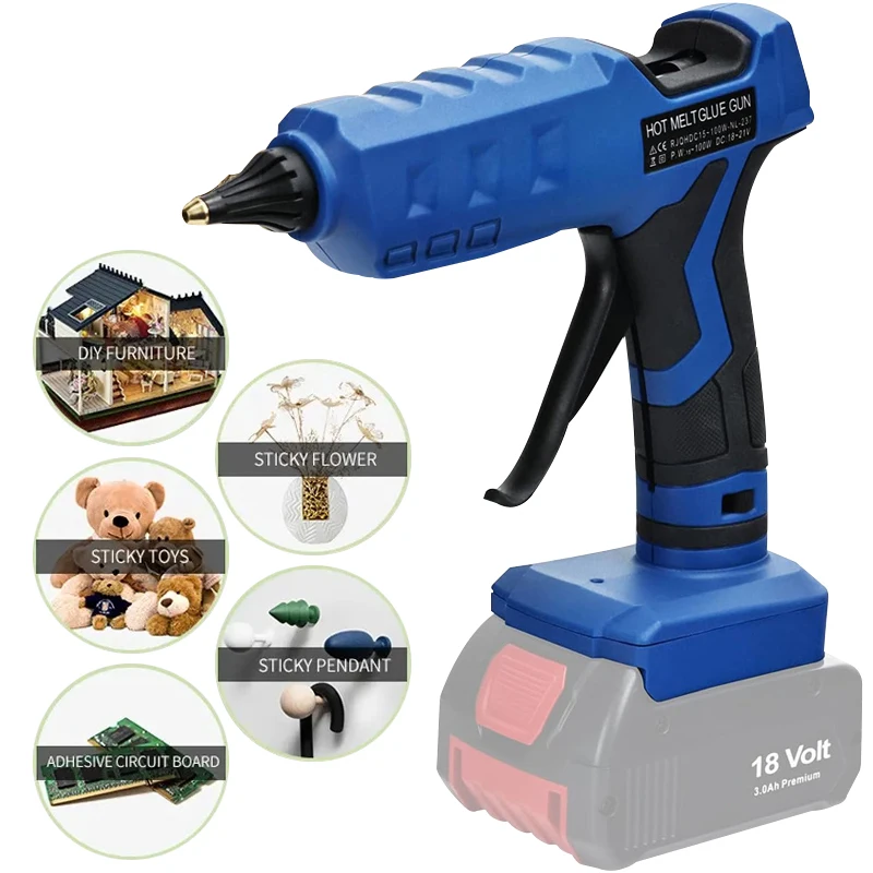 Cordless Hot Melt Glue Gun For - огляд і ціна Hot Melt Glue Gun Cordless