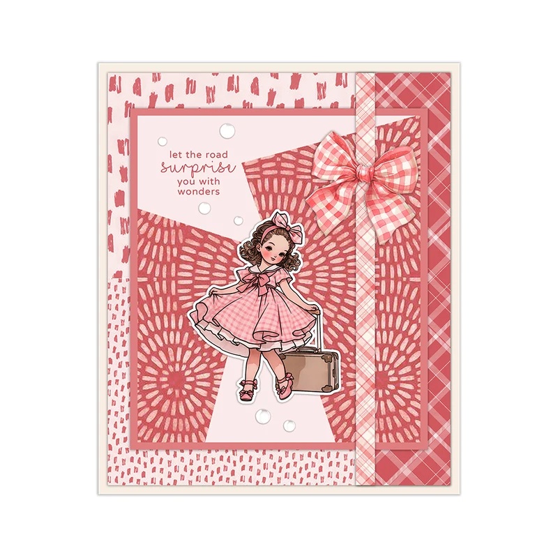 Suncraft Lovely Traveling Litt - огляд і ціна Clear Silicone Stamps For Card Making
